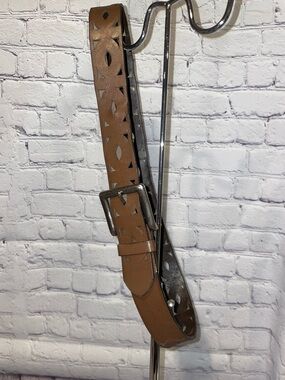 Levi's Brown Cutout Leather Belt